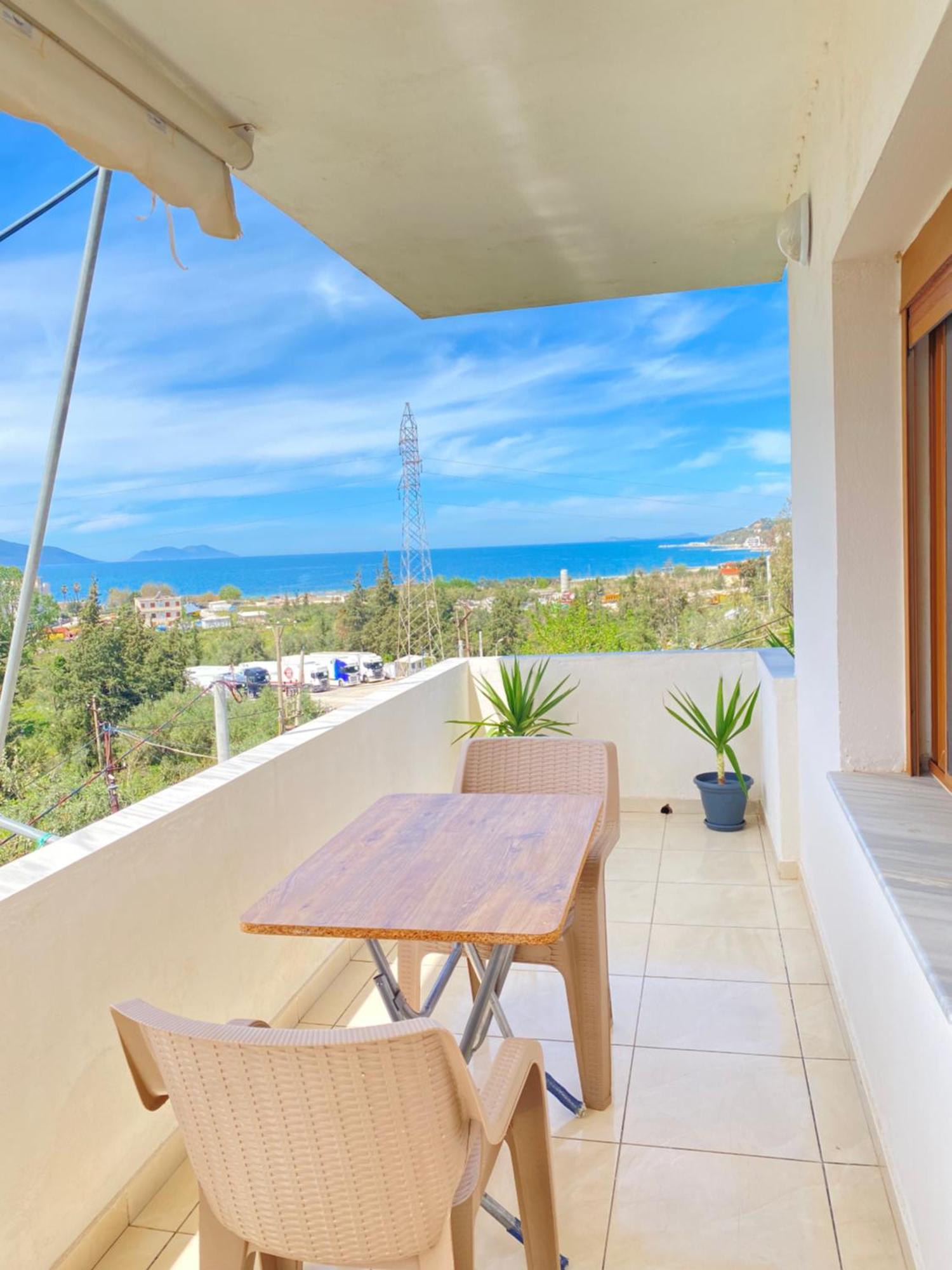 Apartament Radhime Vlorë Esterno foto
